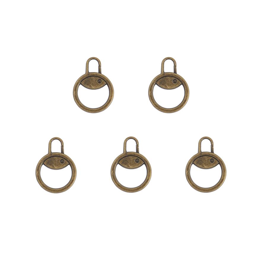 5-teiliges Set mit abnehmbarem Reißverschlussschieber, Sofort-Reparaturset für Reißverschlüsse, Ersatzschieber für Heimwerker, Nähen, Kleidung, Gepäck