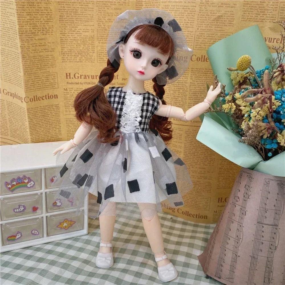 Removable Joints 30cm Baby Dolls Humanoid Doll Dress BJD Doll Girl Princess Doll  DIY Accessories