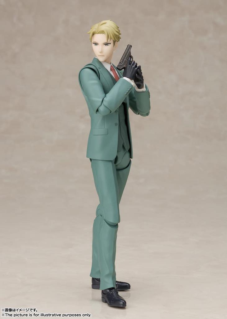 S.H.Figuarts SPY×FAMILY Lloyd Forger, Approximately 170mm, ABS & PVC, Painted Action Figure, BAS63908