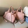 Fitness Bag Large Capacity Trendy Casual Fashion Simple Yoga Sports Bag Solid Color Popular Large Capacity Travel Bag