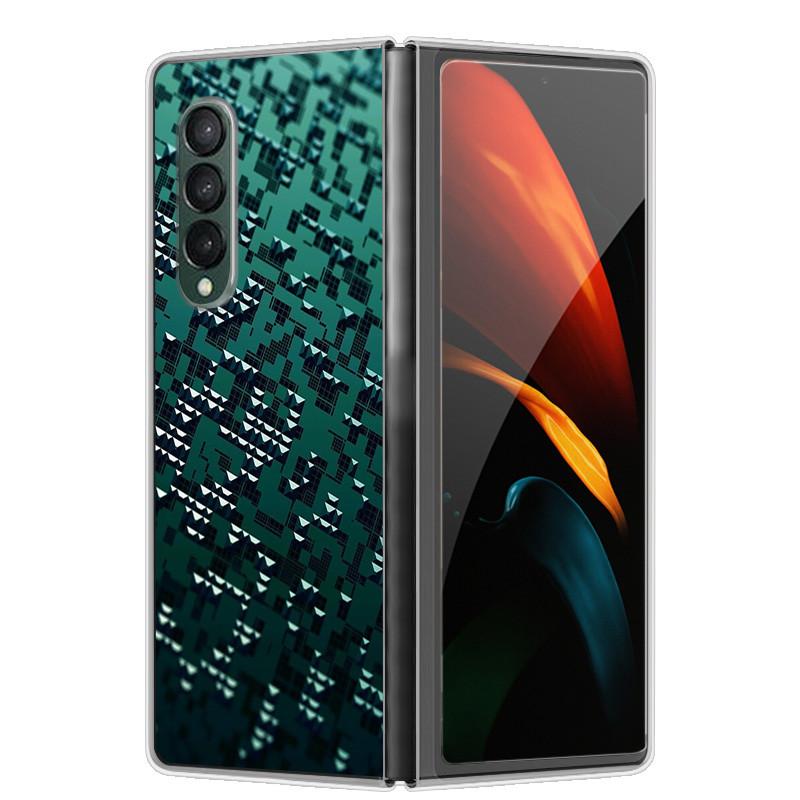 Etui na Samsunga Z Fold 5 Słodkie Modne Twarde Przezroczyste Etui na Telefon dla Samsunga Galaxy Z Fold5 5G ZFold 4 6 5G Powłoka Ochronna ZFold6