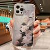 Елегантний квітковий чохол для Apple iPhone 16/14 Pro Max, 13/12/11, М'який чохол 15/17