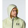 UA MESH LINED WOVEN JACKET White LG [Under Armour]