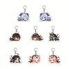 Genshin Impact Acryl Schlüsselanhänger Anime Merchandise Keqing Paimon Barbara Schule Kreativer Anhänger Handyspiel Zubehör Auf Lager