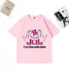 Französischer Rapper Jul Cest Marseille Bébé Grafik T-Shirts Mode Hip Hop Y2k Kleidung T-Shirt NEU Sommer Reines Unisex T-Shirts
