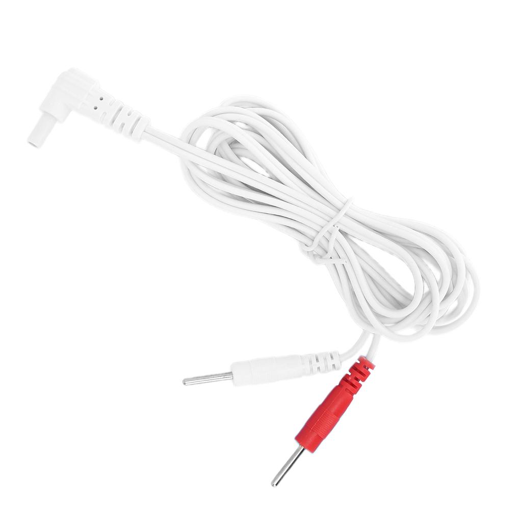 2 in 1 Portable Massage Machine Electrode Wire Replacement Electrode   Wires Connector Cables