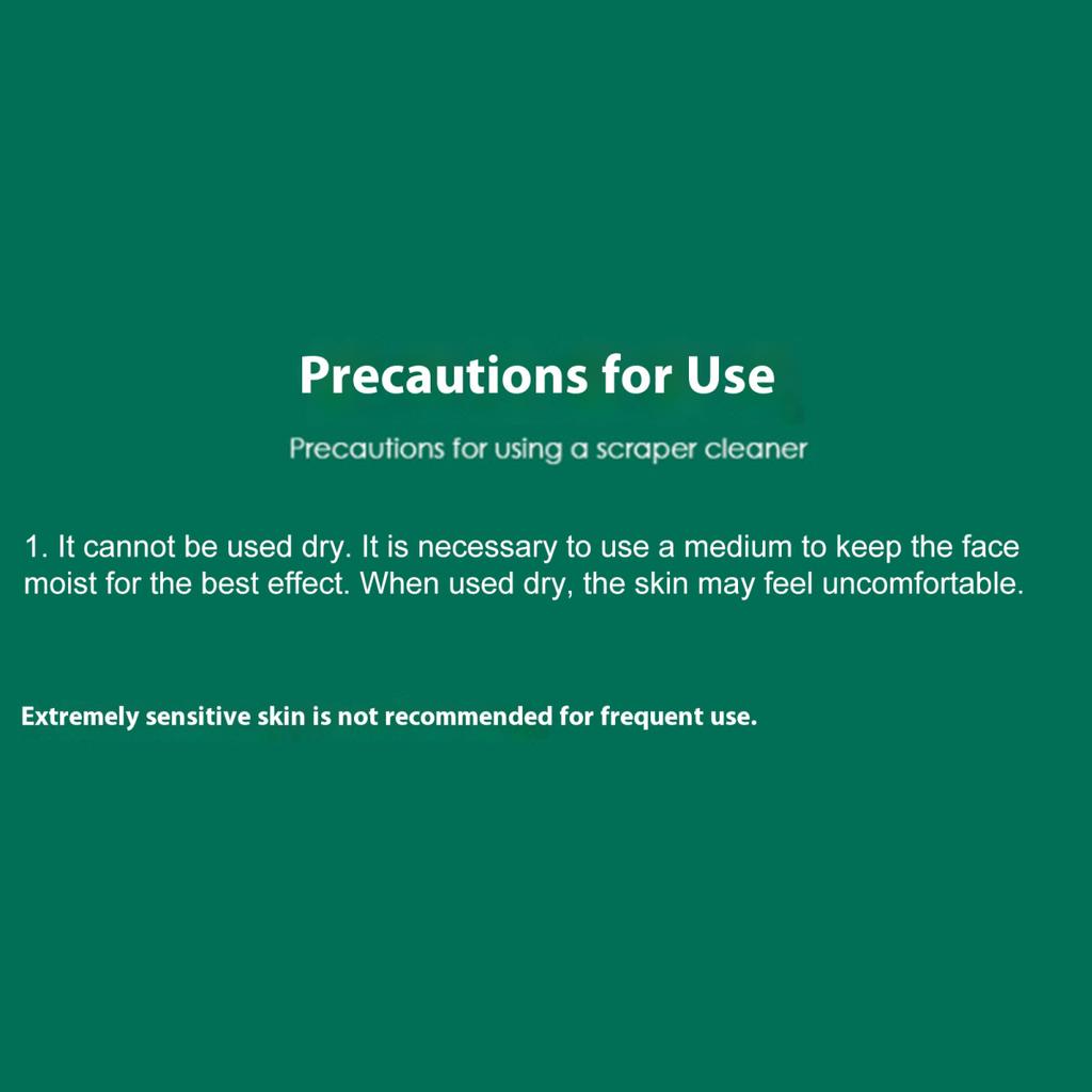 Blackhead Remover Silicone Face Scraper for Deep Cleansing Travel-friendly Skin Scrubber Face Spatula Nose Blackhead Horn Removal Tool for Men Women