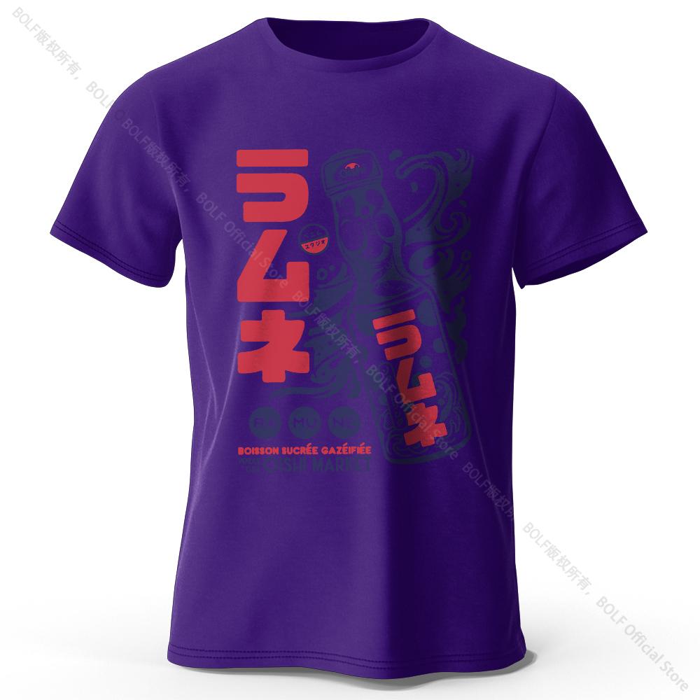 Men's Anime Character Printed 100% Cotton T-Shirt, Soft Fabric Round Neck Short Sleeve Tee, Unisex Harajuku