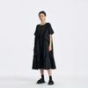 2026 new large size women's clothing Yamamoto style loose dress Korean version of foreign style niche high-end design looks thin