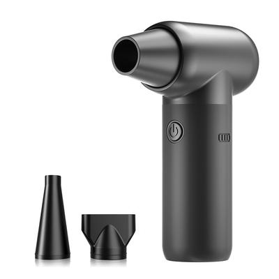 Cordless Compressed Air Duster Mini Air Blower Duster 110000RPM Air Duster Blower with 3 Nozzles 3