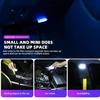 Multifunctional Car Interior LED Light with Touch Sensitivity and Multiple Color Settings for Enhanced Vehicle Ambient