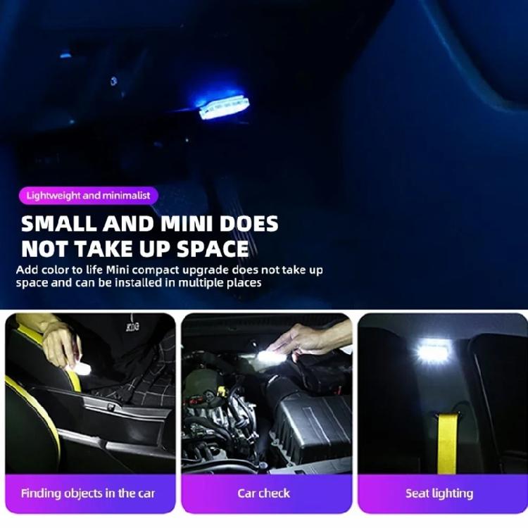 Multifunctional Car Interior LED Light with Touch Sensitivity and Multiple Color Settings for Enhanced Vehicle Ambient