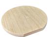 Freestanding Round Cutting Made from Solid Paulownia 25mm Dishwasher Safe Kirisekai Board, Boilable, Wood, Lightweight, Quick-Drying, Hygienic,