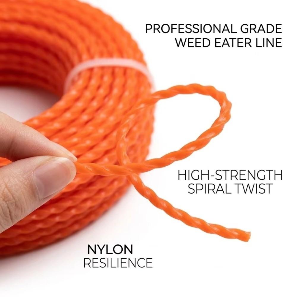 2.4mm 2.7mm 3mm Diameter Grass Trimmer Rope Nylon Material Brush Cutter Line Professional Use