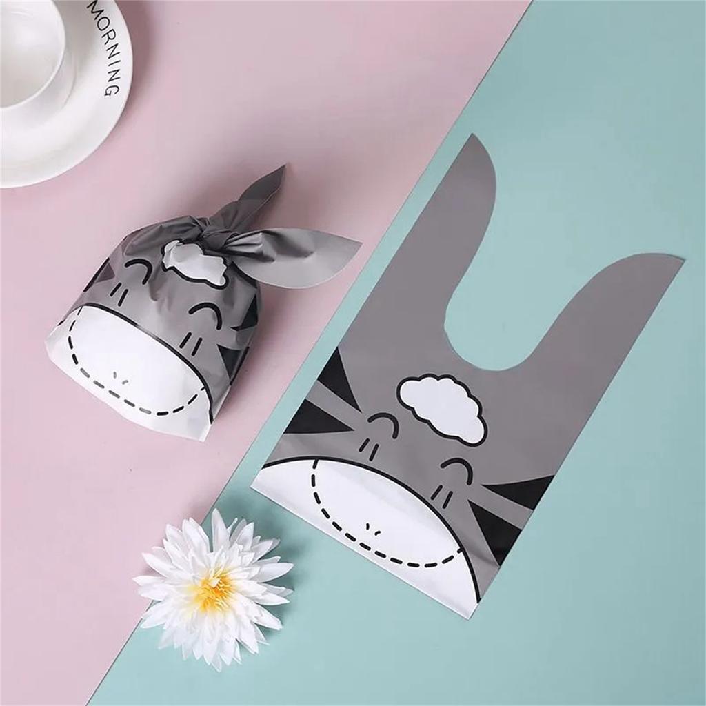 Packaging Bag Cartoon Cute Cookie Bag Snack Bag Packaging Bag 50pcs