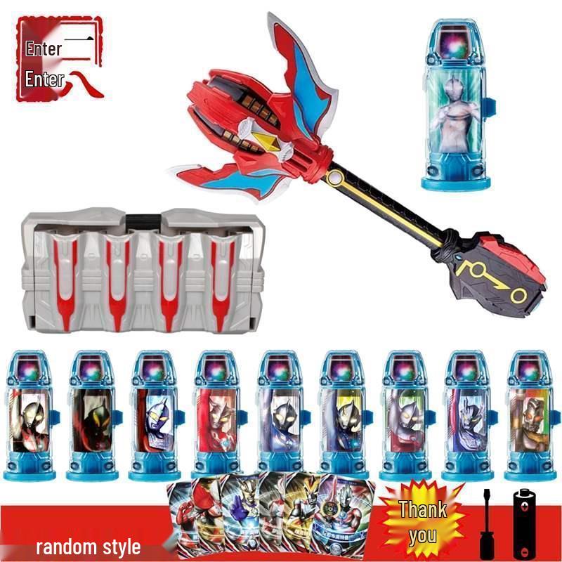 Geed Rising Holder Luminous Capsule Claw Transformation Device & Toy Glasses Set for Kids