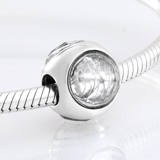 Perles fines en argent sterling 925 de forme ronde La famille est là où l'amour grandit Perles fines à faire soi-même adaptées aux bracelets à breloques originaux Fabrication de bijoux