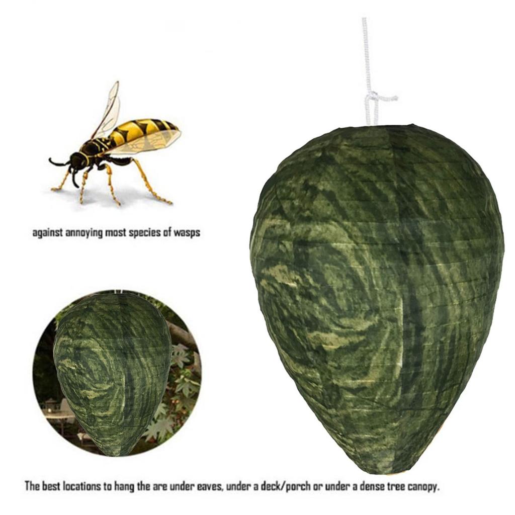 Decoys Hanging Deterrents Fake Cloth Bee Decoy Deterrent For Home And Garden Outdoors