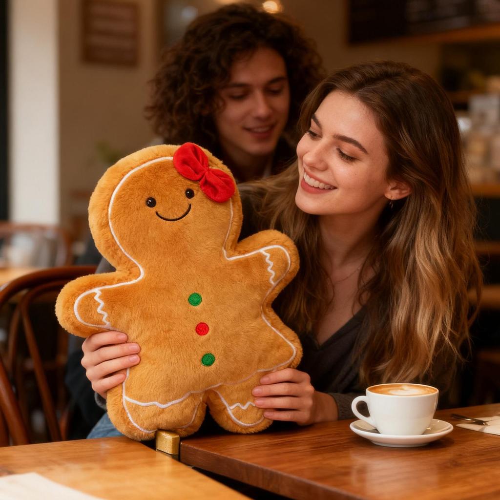 Christmas Couch Pillows Stuffed Christmas Tree Gingerbread Cushion Home Decor Bedside Pillow For Interior Designers Bedroom