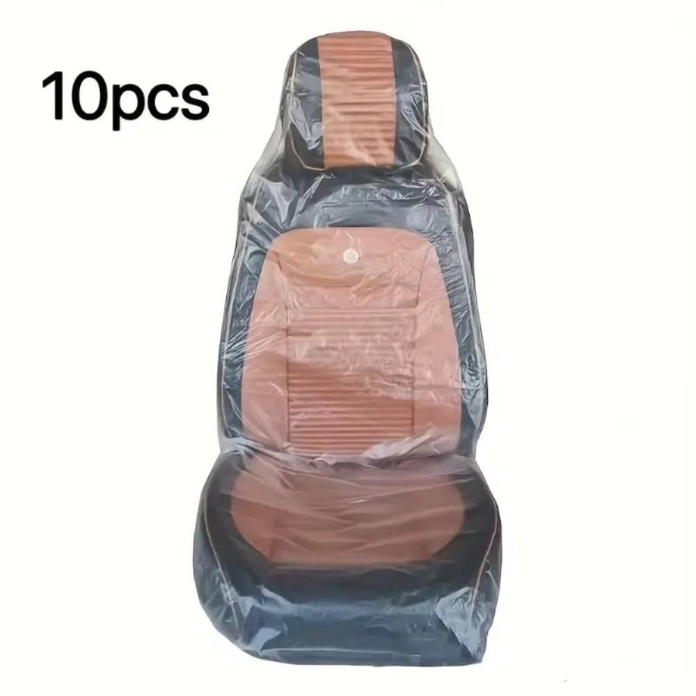 10Pcs Universal Protective Seat Covers Portable Auto Interior Supplies Disposable Car Seat Covers
