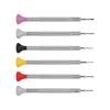 6Pcs Watch Repair Screwdriver Slot Cross Type Nonslip Grip High Speed Steel Widely Used Jewelers