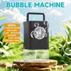 Electric Bubble Machine Powerful Automatic Bubble Maker One-Click Operation Bubble Blower Children's Gift for Fun And Parties