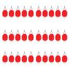 6Bag Fishing Line Rope Buckle Cord Winding Tool Luminous Lock Wire Lure Accessory1#
