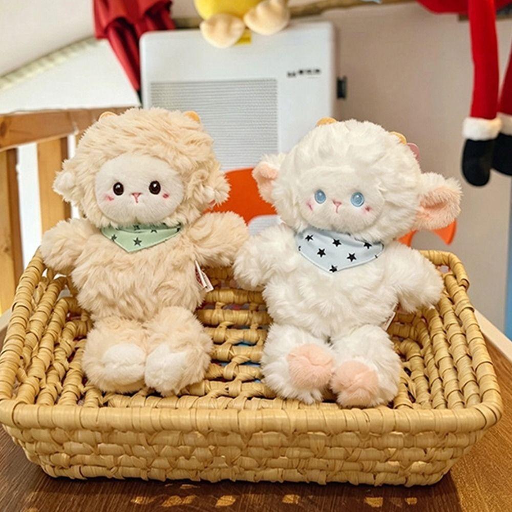 Soft Plush Sheep Toy Creative Lamb Stuffed Doll Plush Sheep Doll Hanging Decoration