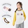 Little Yinman Girls' Cute Rabbit Print Long-Sleeve T-Shirt