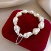 Real gold electroplated opal bracelet, Korean fashion Internet celebrity freshwater pearl bracelet, trendy girl adjustable ins jewelry