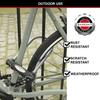 Master Lock Sold Secure Bike D Lock, Key, 210 x 110 mm