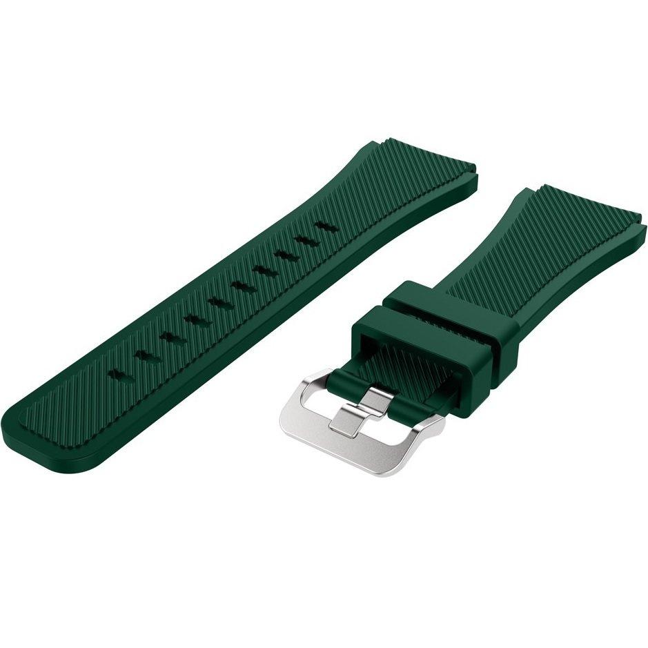 Universal Silicone Strap 22mm, Green