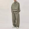 Fear of God Essentials Nylon Fleece Hooded Sweatshirt Dust/Heather Grey Men Tops 202SU244321F