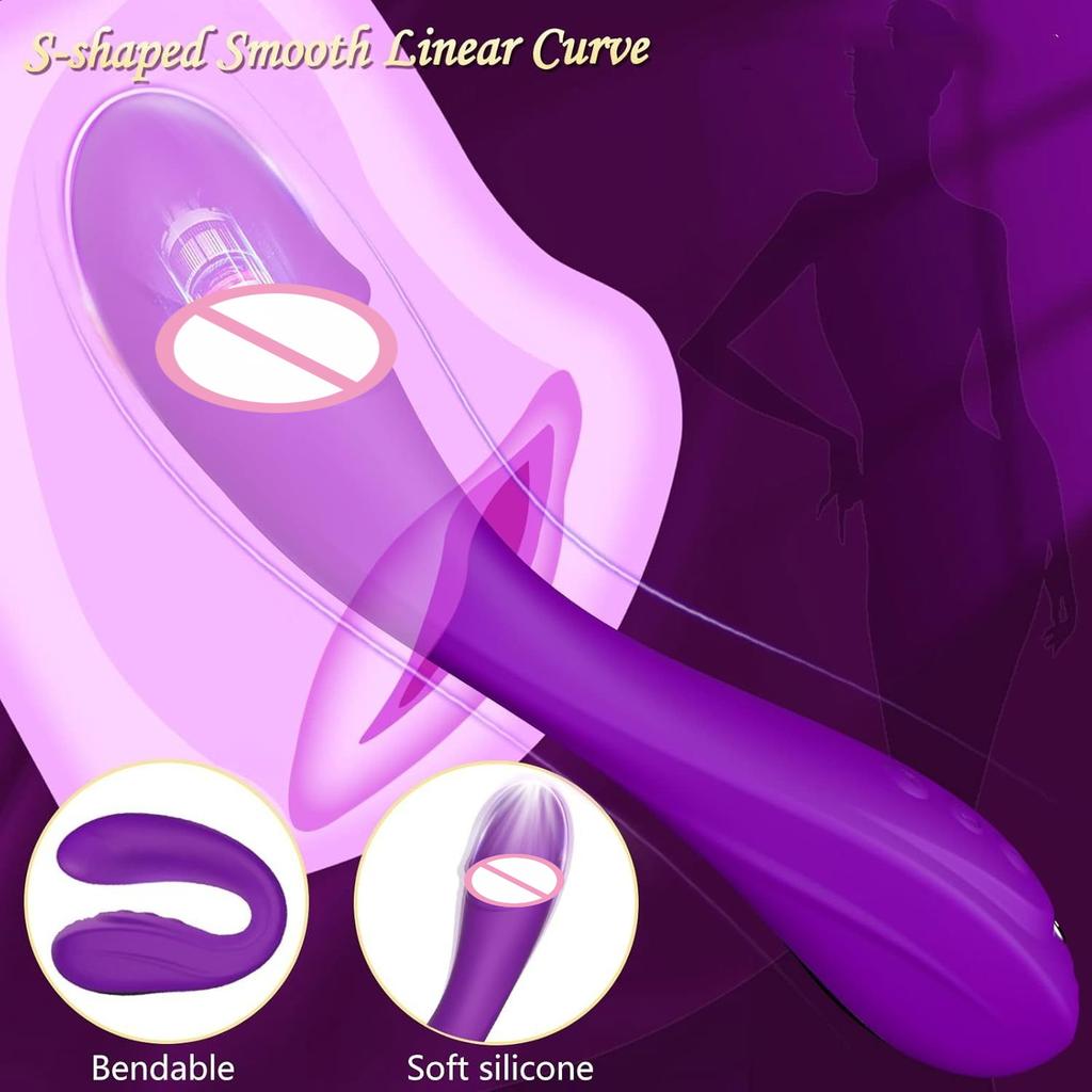 Dildo Vibrator for Women Erotic Toys Soft G-Spot Vagina Massager Clitoris Stimulator Female Masturbator Sex Toy for Adult Tools