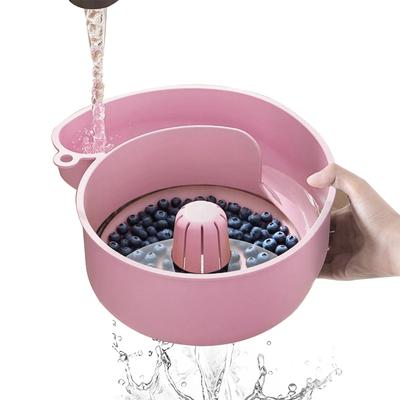 Snail Drain Basket Fruit Vegetable Washing Bowl Portable Kitchen Cleaning Bowl Kitchen Supplies for Washing Vegetables & Fruits