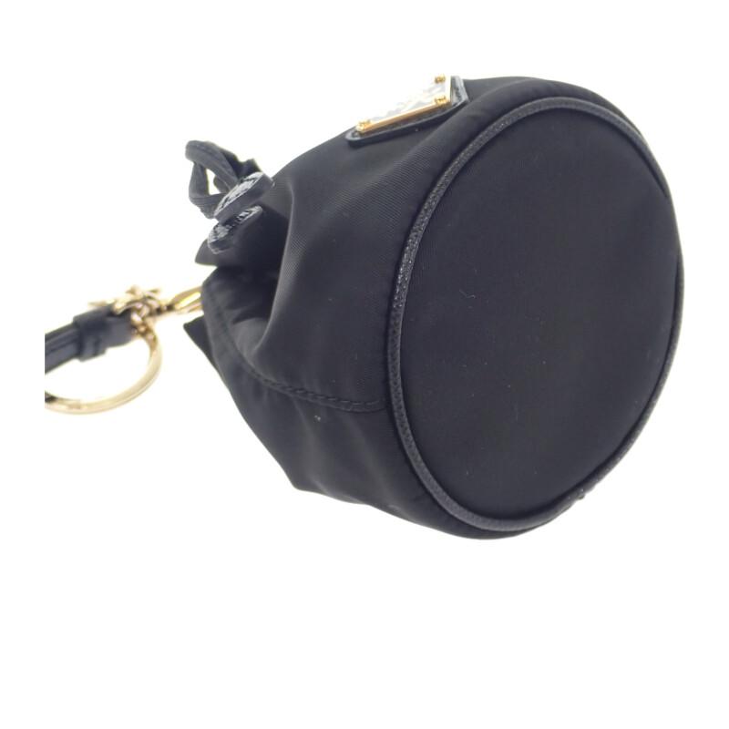 PRADA  1TT202_2DMK_F0632 Bag charm black Nylon Women