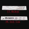 3D ABS XDrive 20d 23d 25d 30d 35d 40d 45d 50d 55d 20i 25i 30i GT X1 X3 X5 X6 Car Rear Trunk Emblem Sticker for BMW Accessories VM4