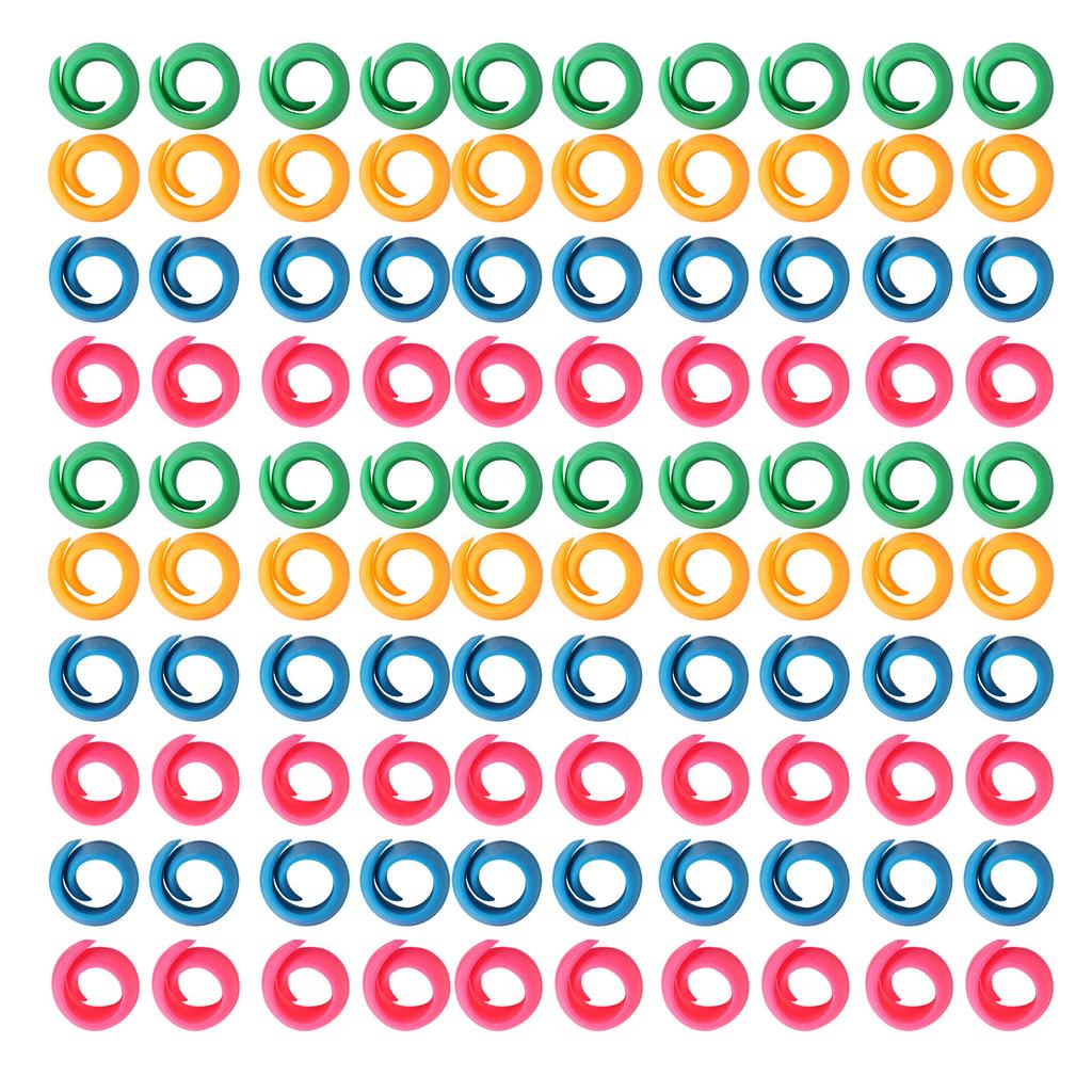 100Pcs Bobbin Holder Clip Thread Buddies Clamps Spool Organizer Sewing Craft Supplies