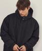 Wednesday Oasis M-65 Fishtail Hooded Padded Field Coat_Black