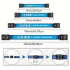 8,12,18,24inch Space Saving Metal Organizer Rack Strong Magnet Tool Magnetic Tool Holder Heavy Duty Tool Bar