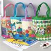 Cute Graffiti Bucket Bag,Printed Cylinder,Commuting for Office Workers,Keys,Water Bottles,Miscellaneous Items, Daily Necessities