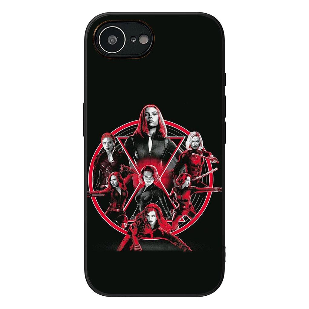 Comics Marvel Black Widow Casing Phone Cover for Huawei P30 P20 Mate 10 20 Lite Pro Y7 Y8S Y9A Y9 Prime P Smart 2019 Soft Case