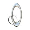 Keychain Hook Durable Spring Movement Handmade Knotted Pendant Handcrafted Rotating Rope Hook Keyring Accessory