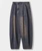 Dimiteulibeullaeg Asi Essential Curved Balloon Denim Pants_Yellow Wash