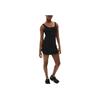 Nike One Solid Color Comfortable Casual Knitted Sleeveless Dress Women Dresses Black FQ7865-010