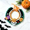 Halloween Pet Collar Small Dog Cat Accessories Halloween Festivals Pet Costumes Cat Puppy Collar Drool Bib Scarf for Puppy Dogs