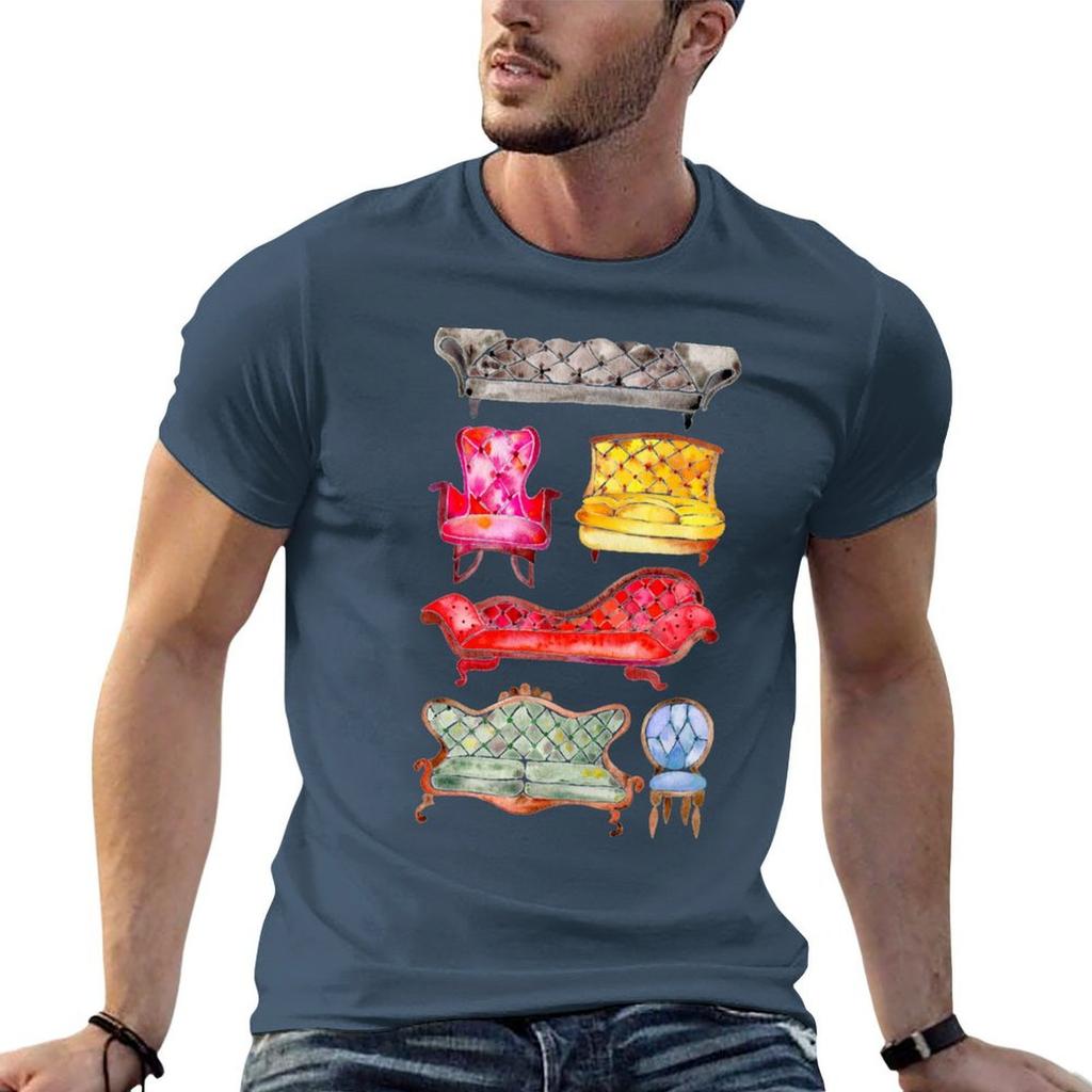 Victorian Lounge Rainbow Palette TShirt T Shirts For Unisex Pack Cotton T Shirt Unisex Casual Unisex T Shirt Heavy Cotton TShirt