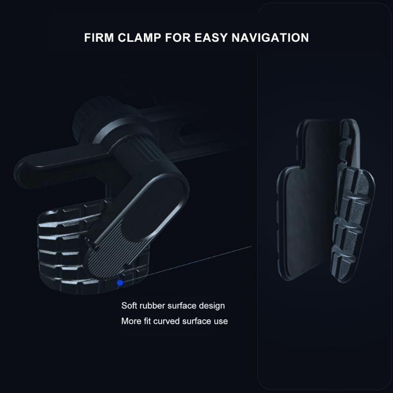 Front Mount Car Display Phone Holder Base with 17mm Interfaces Plastic Suitable for Universal Compatibilities & Extension