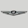 Buick Car Logo Sticker: Excelle, Regal, Verano, Encore GT Black Head Decoration