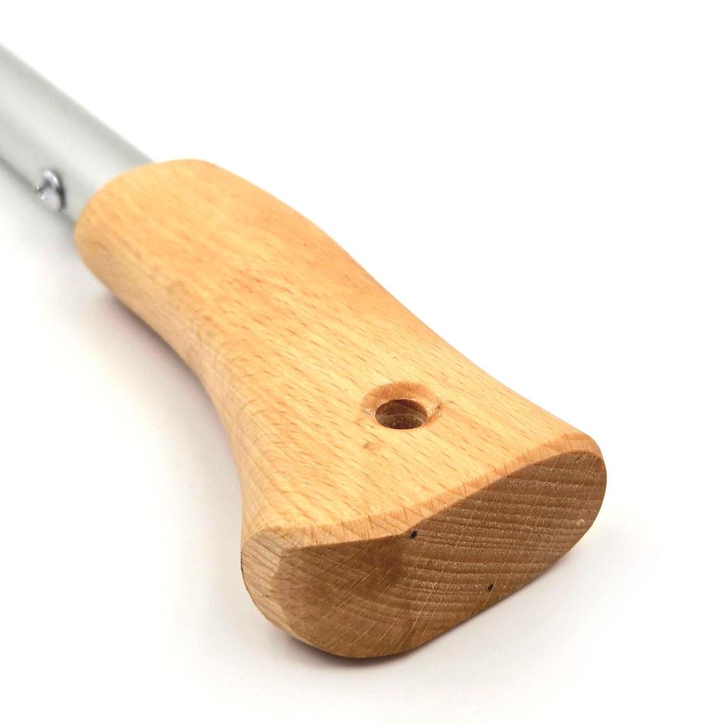 [Made In Tsubame-Sanjo] Mura No Kajiya Firecracker Bear Scare, Aluminum, Wooden Handle, Carabiner Included (Bear Scare Only)